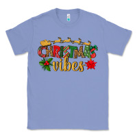 Colony Blue christmas vibes Classic Tee - BundleAndBundleShop