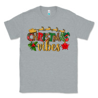 Heather Grey christmas vibes Classic Tee - BundleAndBundleShop