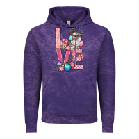 Cloud Purple Love Easter Vintage Hoodie - BundleAndBundleShop