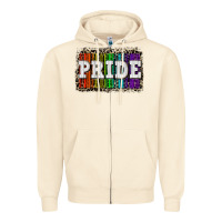 Sandshell Pride barcode Zipper Hoodie - CowGirlArtShop