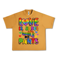 Peanut Butter love is about hearts not parts Urban Heavy Tee - LillyAllenDesigns