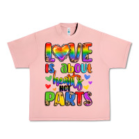 Salmon love is about hearts not parts Urban Heavy Tee - LillyAllenDesigns