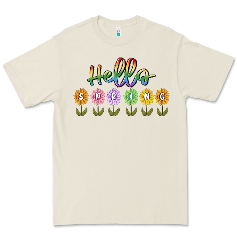 Hello Spring Premium Tee by MaliasSmallBusiness | Teevron