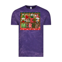 Cloud Purple be merry tumbler Vintage Tee - BundleAndBundleShop