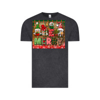 Vintage Black be merry tumbler Vintage Tee - BundleAndBundleShop