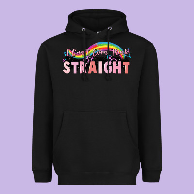 I Can't Even Think Straight Heavyweight Hoodie Designed By Fadigitalartstudio