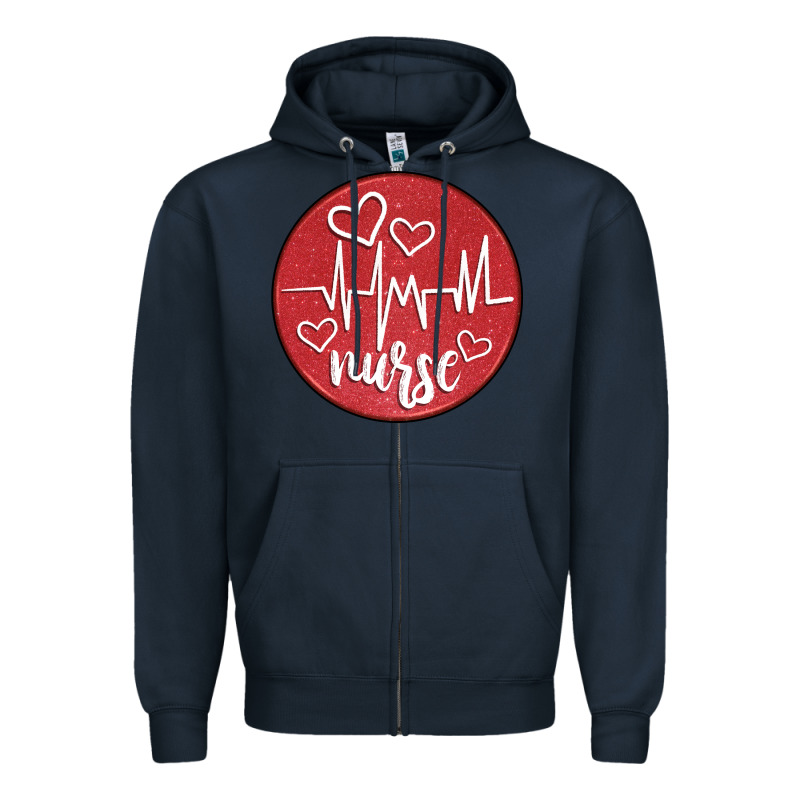 Nurse Coaster Zipper Hoodie by CowGirlArtShop | Teevron
