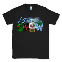Black let it snow Classic Tee - BundleAndBundleShop