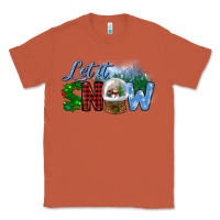Copper let it snow Classic Tee - BundleAndBundleShop