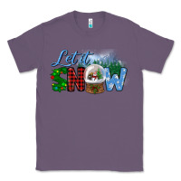 Lavender let it snow Classic Tee - BundleAndBundleShop