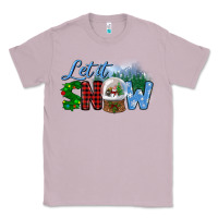 Lilac let it snow Classic Tee - BundleAndBundleShop