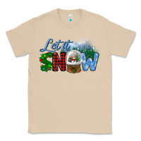 Mushroom let it snow Classic Tee - BundleAndBundleShop