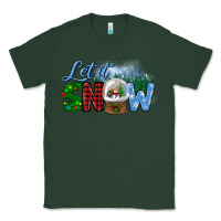 Sports Green let it snow Classic Tee - BundleAndBundleShop