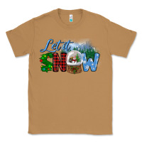 Toasted Coconut let it snow Classic Tee - BundleAndBundleShop