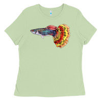 Matcha Guppy Fish Ladies Tee - LillyAllenDesigns