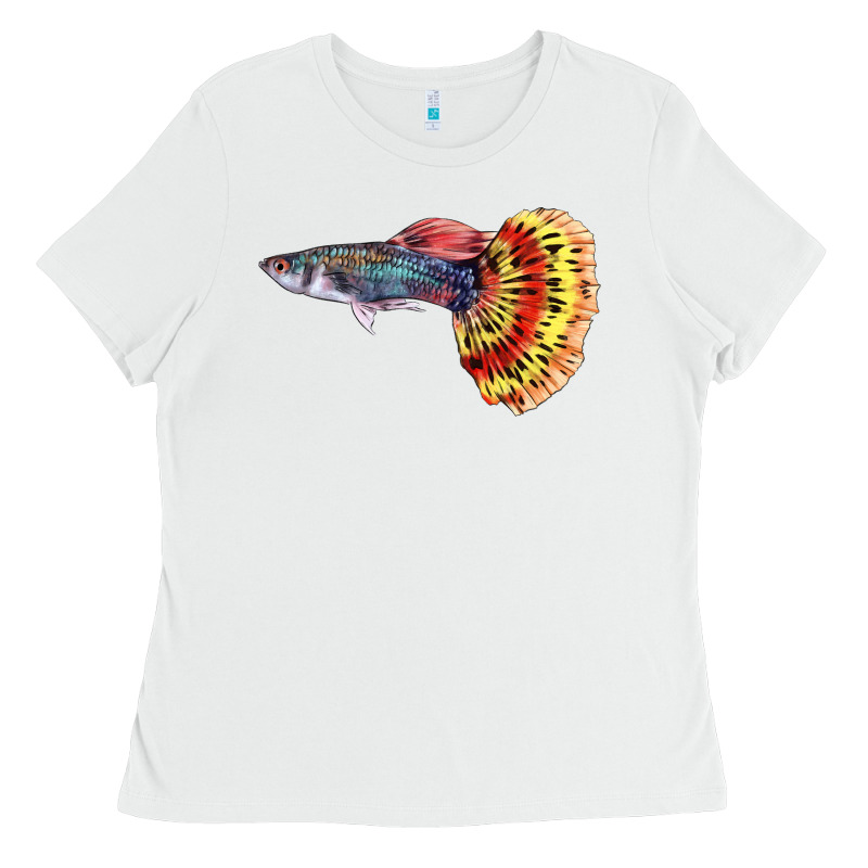 Guppy Fish Ladies Tee by LillyAllenDesigns | Teevron