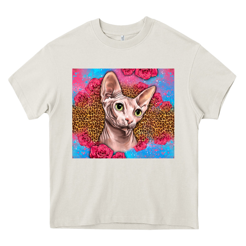 Western Sphynx Cat Heavy Core Tee by LillyAllenDesigns | Teevron