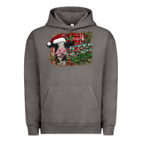 Pigment Tornado merry christmas cow Urban Hoodie - CowhideDigitalArt