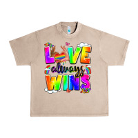 French Oak love always wins Urban Heavy Tee - LillyAllenDesigns