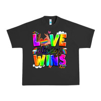 Pigment Black love always wins Urban Heavy Tee - LillyAllenDesigns