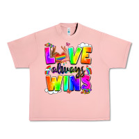 Salmon love always wins Urban Heavy Tee - LillyAllenDesigns