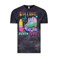 Cloud Black rolling into eighth grade Vintage Tee - BundleAndBundleShop