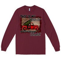 Burgundy Christmas Movie Watching Blanket Long Sleeve Tee - Bettercallsaul
