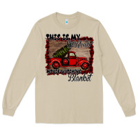 Mushroom Christmas Movie Watching Blanket Long Sleeve Tee - Bettercallsaul