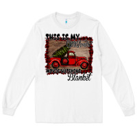 White Christmas Movie Watching Blanket Long Sleeve Tee - Bettercallsaul