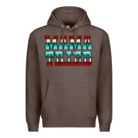 Coffee Mama Tried Serape Premium Hoodie - CowCowDesign