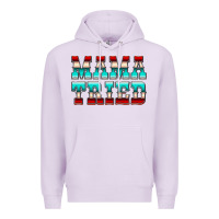 Lilac Mama Tried Serape Premium Hoodie - CowCowDesign