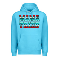 Ocean Blue Mama Tried Serape Premium Hoodie - CowCowDesign