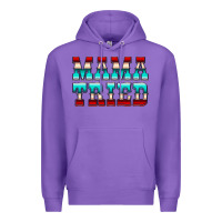 Purple Mama Tried Serape Premium Hoodie - CowCowDesign