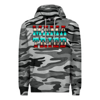 Slate Camo Mama Tried Serape Premium Hoodie - CowCowDesign