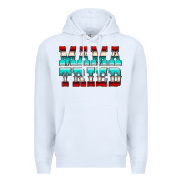 White Mama Tried Serape Premium Hoodie - CowCowDesign