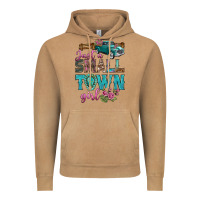 Vintage Camel Just A Small Town Girl With Truck Vintage Hoodie - BundleAndBundleShop