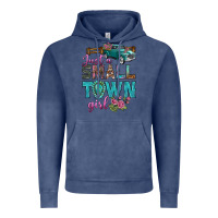 Vintage Denim Just A Small Town Girl With Truck Vintage Hoodie - BundleAndBundleShop