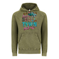 Vintage Olive Just A Small Town Girl With Truck Vintage Hoodie - BundleAndBundleShop