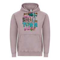 Vintage Zinc Just A Small Town Girl With Truck Vintage Hoodie - BundleAndBundleShop