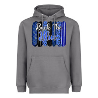 Storm Back the blue brushstrokes Heavyweight Hoodie - FaDigitalArtStudio