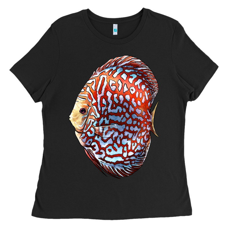 Discus Fish Ladies Tee by LillyAllenDesigns | Teevron