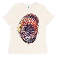 Bone Discus Fish Ladies Tee - LillyAllenDesigns