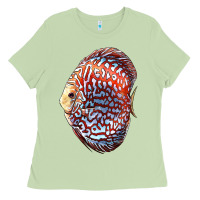 Matcha Discus Fish Ladies Tee - LillyAllenDesigns