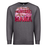Charcoal Heather My favorite calls me mama Mother's Day Premium Sweatshirt - FaDigitalArtStudio