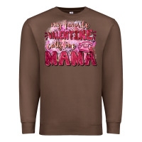 Chestnut My favorite calls me mama Mother's Day Premium Sweatshirt - FaDigitalArtStudio