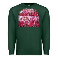 Sports Green My favorite calls me mama Mother's Day Premium Sweatshirt - FaDigitalArtStudio