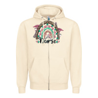 Sandshell nurse rainbow Zipper Hoodie - CowGirlArtShop