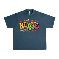Midnight Navy mexican spanish nurse Urban Heavy Tee - LillyAllenDesigns
