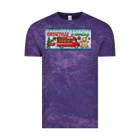 Christmas Is Coming License Plate Vintage Tee | Teevron