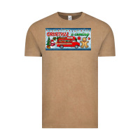 Vintage Coffee christmas is coming license plate Vintage Tee - BundleAndBundleShop